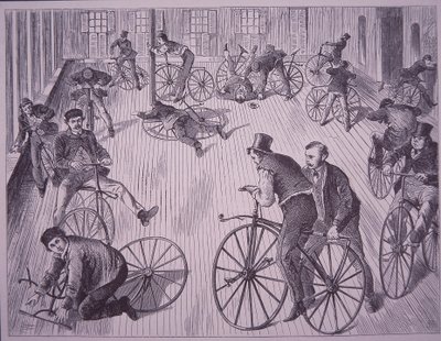 Cykelskola (velociped), New York, USA av American School
