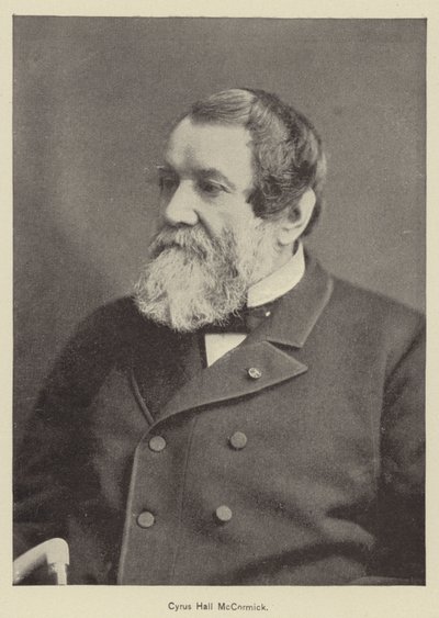 Cyrus Hall McCormick (gravyr) av American School
