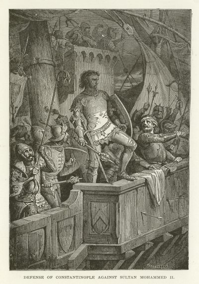 Konstantinopels försvar mot Sultan Mohammed II av American School