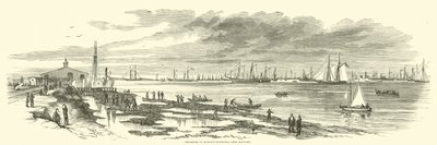 Duponts expeditions avgång från Beaufort, januari 1863 av American School
