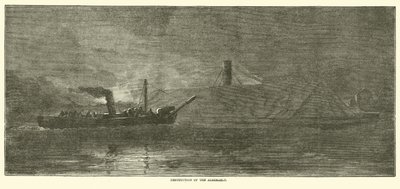 Förstörelse av Albemarle, oktober 1864 av American School