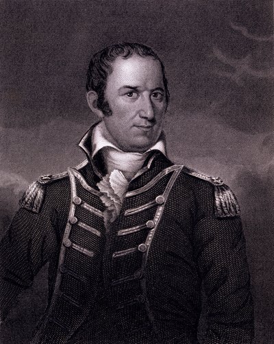 Edward Preble (1761-1807), graverad av Henry Bryan Hall (1808-84) efter ett original i Fanuelle Hall, Boston av American School
