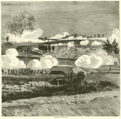 Explosion av gruvan, juli 1864 av American School