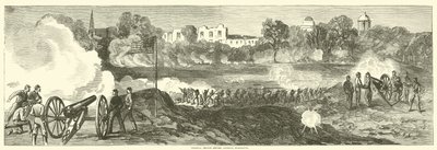 Federala trupper före Jackson, Mississippi, juli 1863 av American School