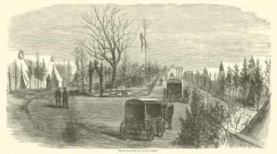 Nionde kårens fältsjukhus, mars 1865 av American School