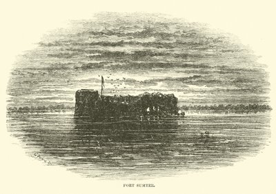 Fort Sumter, maj 1862 av American School