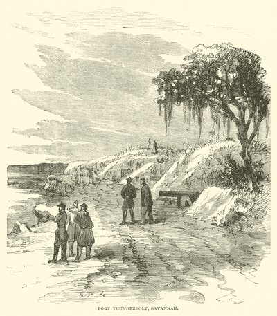 Fort Thunderbolt, Savannah, december 1864 av American School