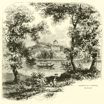 Lazienkis trädgård, Warszawa av American School