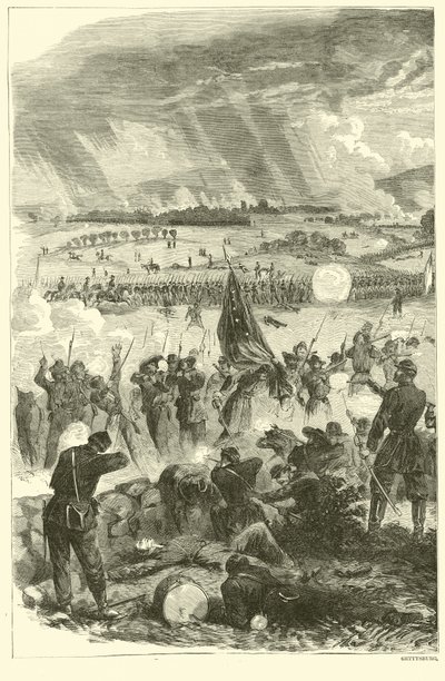 Gettysburg, 3 juli 1863, juli 1863 av American School