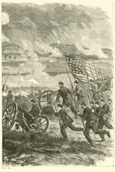Gettysburg, 3 juli 1863, juli 1863 av American School