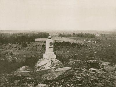 Gettysburg Battle Field (fotogravyr) av American School