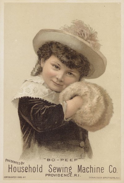 Flicka med muff, Bo-Peep av American School