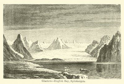 Glaciärer, English Bay, Spetsbergen av American School