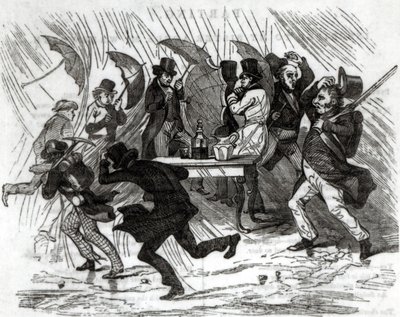 Går runt hornet, 1849 av American School