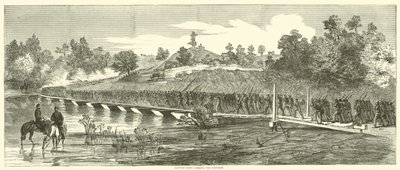 Hannover färja, korsar Pamunkey, juni 1864 av American School