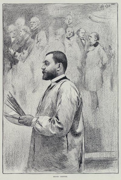 Henri Gervex (litho) av American School