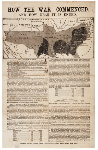 Hur kriget började och hur nära det är slut, 1864 av American School