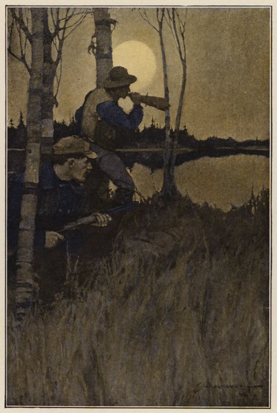 Illustration till Days Off and Other Digressions (färglitografi) av American School