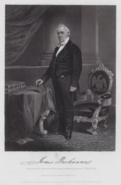 James Buchanan (gravyr) av American School