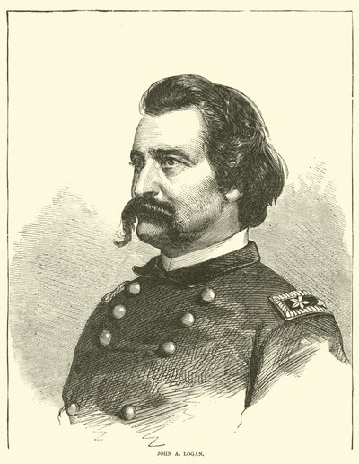 John A Logan, maj 1863 av American School