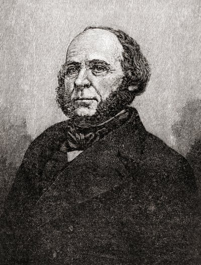 John Ericsson, från The History of Our Country, publicerad 1905 (litho) av American School