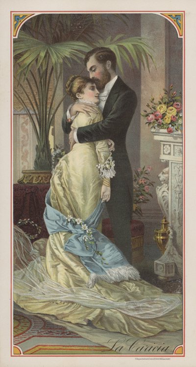 The sedge (färg litho) av American School