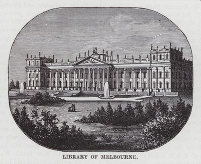 Library of Melbourne (gravyr) av American School