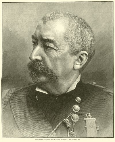 Generallöjtnant Philip Henry Sheridan, 1 november 1883, maj 1864 av American School
