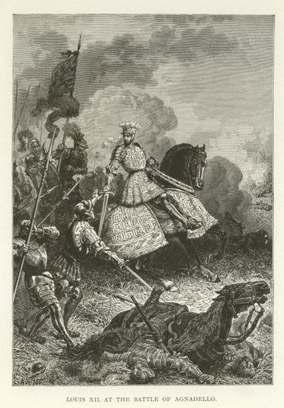 Ludvig XII i slaget vid Agnadello av American School