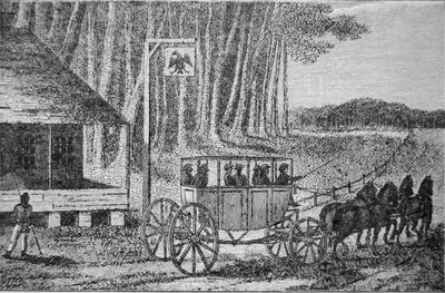 Mail Coach, illustration från 