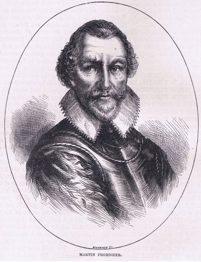 Martin Frobisher, illustration från Cassell