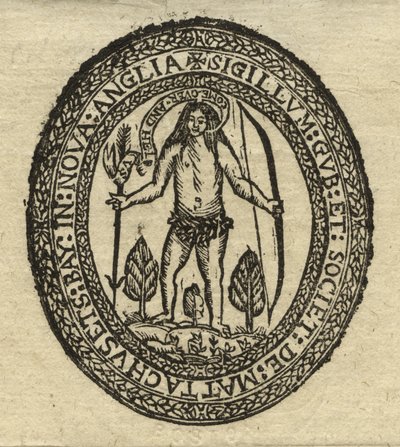 Massachusetts Bay Colony Seal av American School