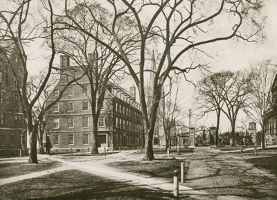 Massachusetts Hall, Harvard University, Cambridge (fotogravyr) av American School