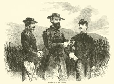 McPherson och hans chefsingenjörer, maj 1863 av American School