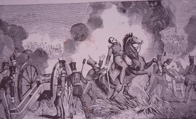 Mexikansk-amerikanska kriget (1846-48), slaget vid Palo Alto och major Ringgolds död av American School