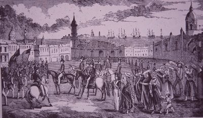 Mexikansk-amerikanska kriget (1846-48), kapitulation av Veracruz av American School