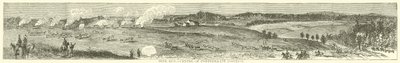 Mine Run, mitt i konfederationens position, november 1863 av American School