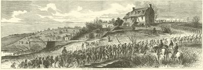 Mine Run, återkorsning vid Germania Ford, november 1863 av American School