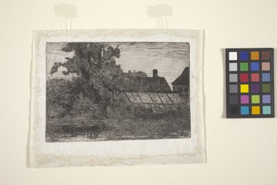 München (etsning och aquatint) av American School