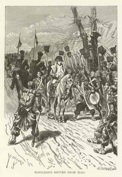 Napoleons återvänder från Elba av American School