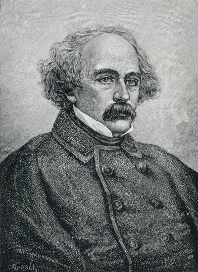 Nathaniel Hawthorne (1804-1864) amerikansk forfatter swed av American School