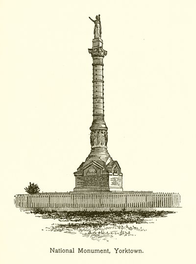 Nationalmonument, Yorktown av American School