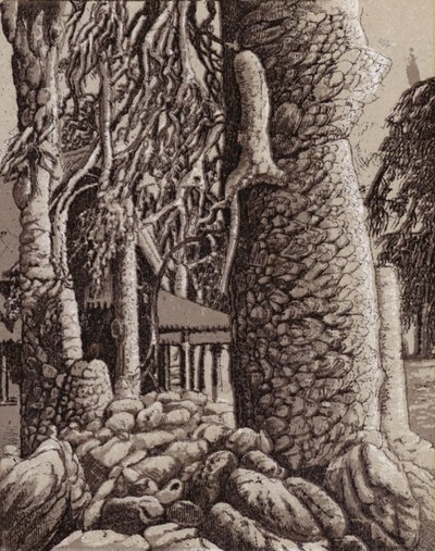 Niagara Falls: Winter wonders in the Park (litho) av American School