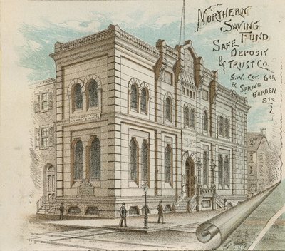 Northern Saving Fund Safe Deposit & Trust Co., 1885-86 av American School