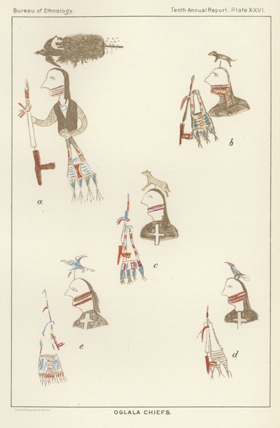Oglala chefer av American School