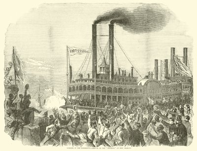 Öppnande av Mississippi, Imperialens ankomst till New Orleans, juli 1863 av American School