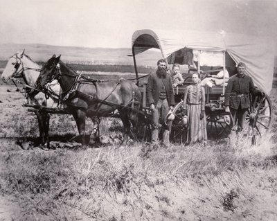 Pionjärfamilj i Loup Valley, Nebraska av American School