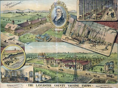 Plan för Lancaster County Vaccine Farms, Nebraska av American School