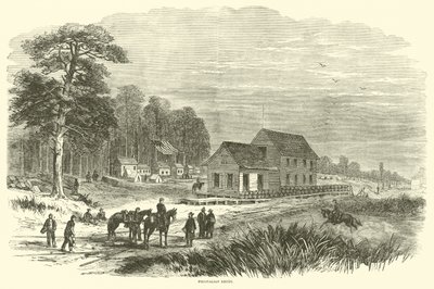 Pocotaligo Depot, januari 1865 av American School