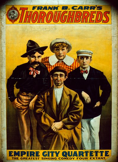 Affisch för Frank B. Carrs Thoroughbreds av American School